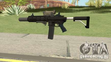 Carbine Rifle V3 (Grip, Silenced, Tactical) для GTA San Andreas