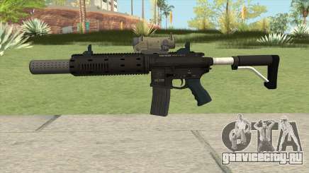 Carbine Rifle GTA V V2 (Silenced, Tactical) для GTA San Andreas