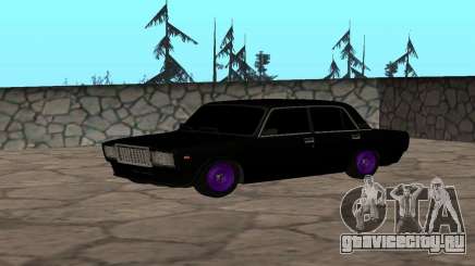 ВАЗ Черный 2107 для GTA San Andreas