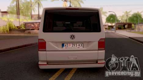 Volkswagen Transporter T6 2018 для GTA San Andreas