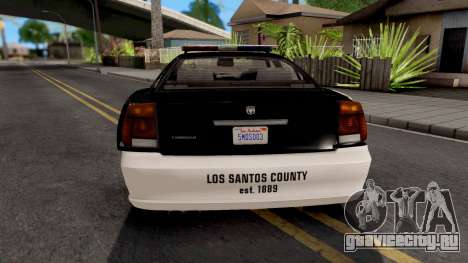 Bravado Buffalo Police Sheriff для GTA San Andreas