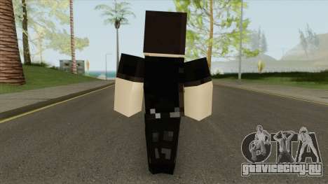Police Minecraft Skin V2 для GTA San Andreas