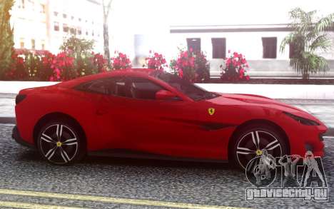 Ferrari Portofino 2018 Red для GTA San Andreas