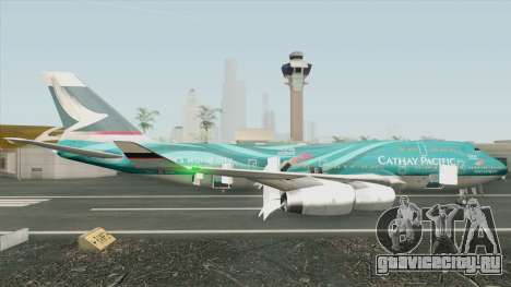 Boeing 747-400 RR RB211 (Cathay Pacific Livery) для GTA San Andreas
