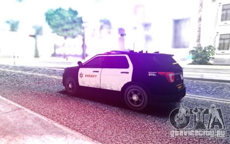 Ford Explorer Police Interceptor для GTA San Andreas