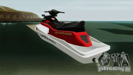 Speedophile Seashark Lifeguard GTA V для GTA San Andreas
