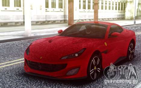 Ferrari Portofino 2018 Red для GTA San Andreas