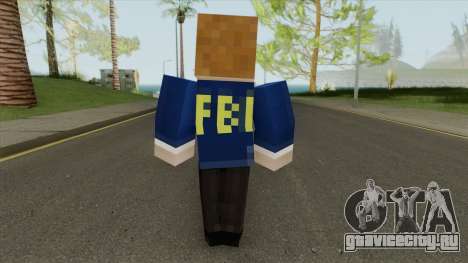 FBI Minecraft Skin для GTA San Andreas