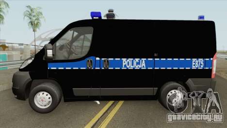Fiat Ducato Polskiej Policji для GTA San Andreas