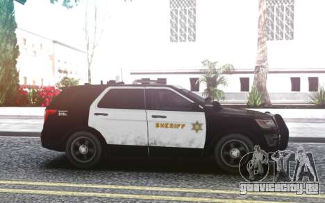 Ford Explorer Police Interceptor для GTA San Andreas