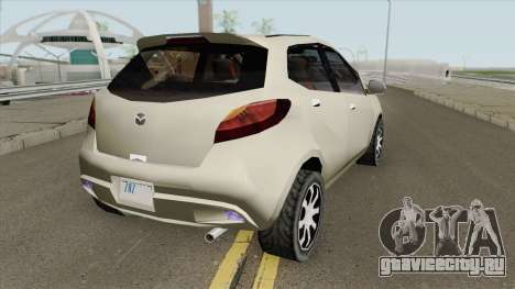 Mazda 2 2013 (SA Style) для GTA San Andreas