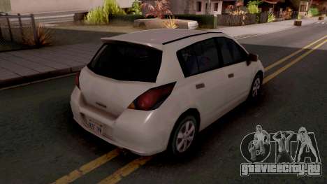 Nissan Tiida SA Style v2 для GTA San Andreas