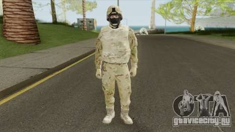 Skin Random 198 (Outfit Military) для GTA San Andreas