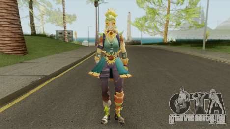 Strawops (Scarecrow Girl) From Fortnite для GTA San Andreas
