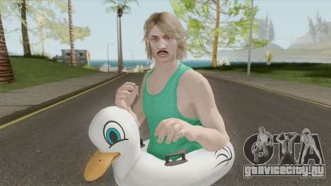 GTA Online Random Skin 22: With Duck Floatie для GTA San Andreas