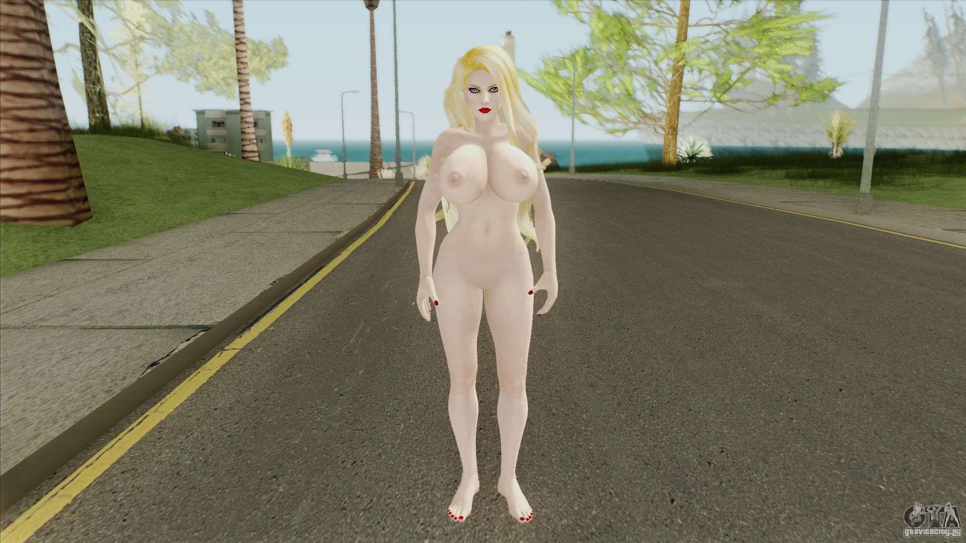 Мод Hope Nude для GTA San Andreas. 