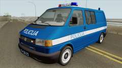 Volkswagen Transporter Mk4 Policija V2 1999 для GTA San Andreas