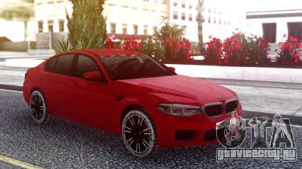 BMW M5 F90 Red Snow для GTA San Andreas