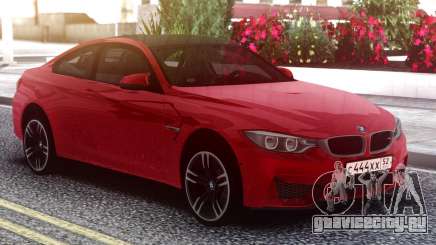 BMW M4 Coupe Red для GTA San Andreas