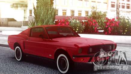 Ford Mustang 1967 Red Muscle для GTA San Andreas