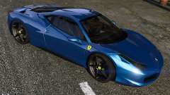 Ferrari 458 Italia для GTA 5