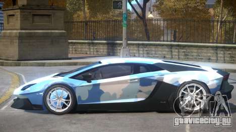 Lamborghini Aventador V2 PJ для GTA 4