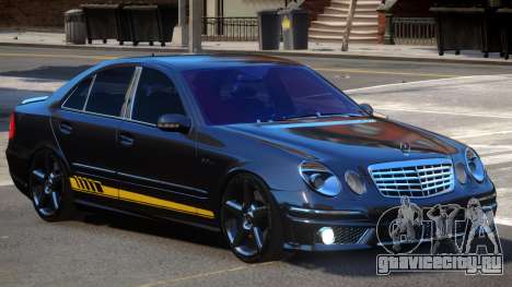 Mercedes Benz E63 Black Edition для GTA 4