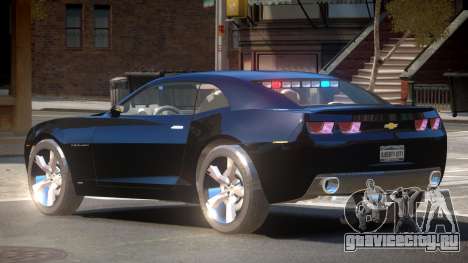 Chevrolet Camaro Police V1.1 для GTA 4