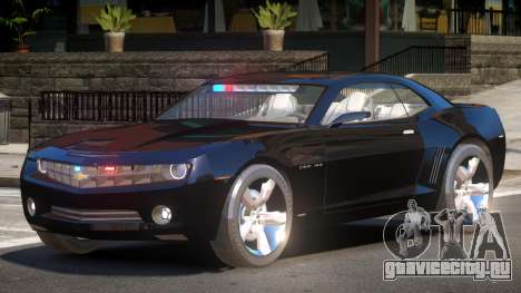 Chevrolet Camaro Police V1.1 для GTA 4