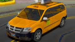 Dodge Grand Caravan 2009 Taxi для GTA San Andreas
