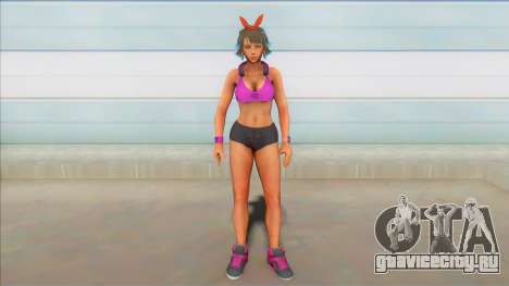 Tekken 7 Josie Rizal Sport Gym Im a Fighter V2 для GTA San Andreas