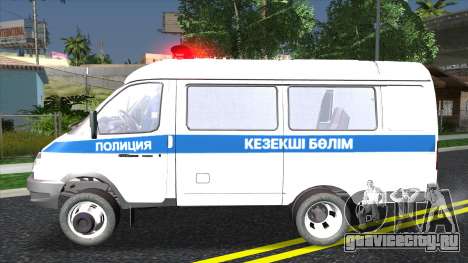 Газель Бизнес Полиция Казахстана для GTA San Andreas