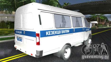 Газель Бизнес Полиция Казахстана для GTA San Andreas