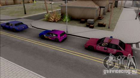 Tuning Streets Of Vehicles Vip для GTA San Andreas