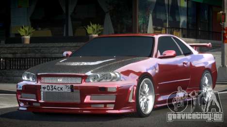 Nissan Skyline R34 H-Tuned для GTA 4