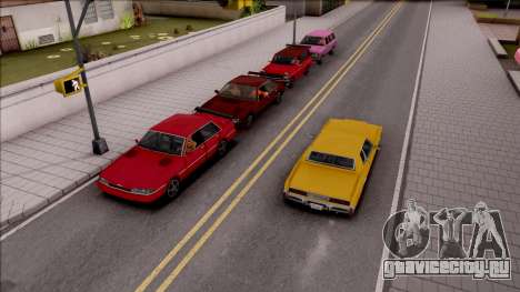 Tuning Streets Of Vehicles Vip для GTA San Andreas