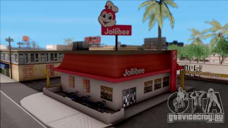 Jollibee Store Los Santos для GTA San Andreas