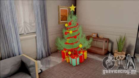 Christmas Tree in El Corona House для GTA San Andreas