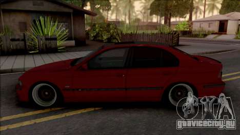 BMW M5 E39 Stanced Red для GTA San Andreas