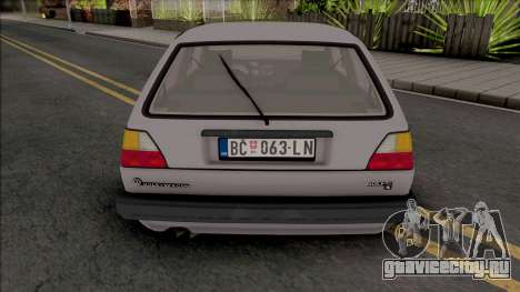 Volkswagen Golf MK2 TAS JX [2 Door] для GTA San Andreas