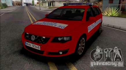 Volkswagen Passat Politia De Frontiera для GTA San Andreas