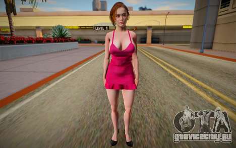 Jill Valentine Dress для GTA San Andreas