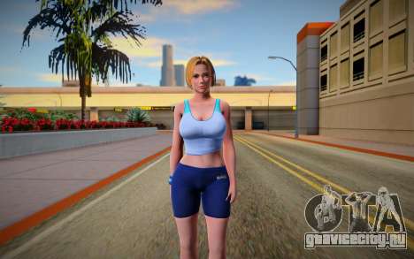 Tina Armstrong Training для GTA San Andreas