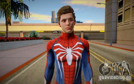 Spider Man PS5 Advanced unmasked Ben Jordan для GTA San Andreas