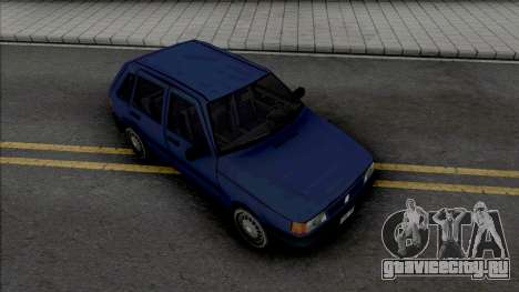 Fiat Uno 1995 Blue для GTA San Andreas