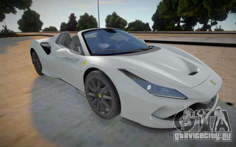 Ferrari F8 Tributo Spider для GTA San Andreas