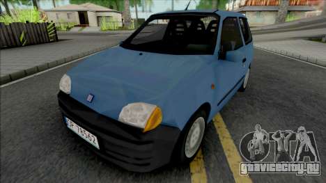 Fiat Seicento Blue для GTA San Andreas