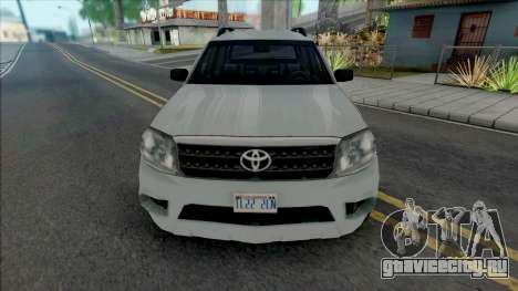 Toyota Hilux SW4 для GTA San Andreas
