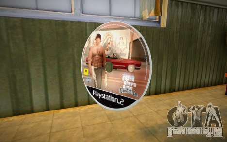 CD Savegame Icon (CD PS) для GTA San Andreas