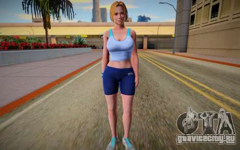 Tina Armstrong Training для GTA San Andreas